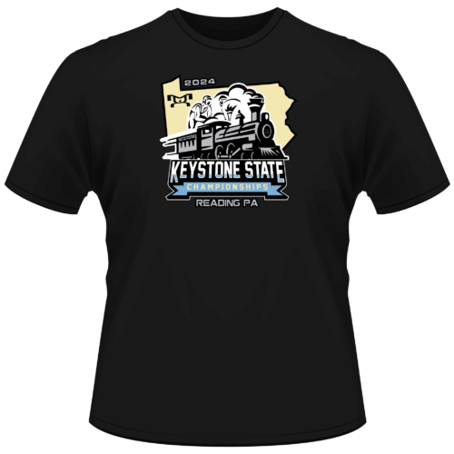 Keystone State Champs 2024 Custom Train Decal Heatpress T-Shirt