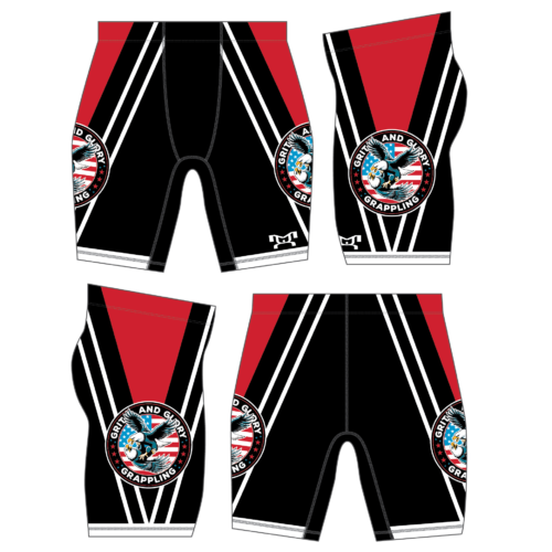 Grit and Glory Grappling Custom Compression Shorts