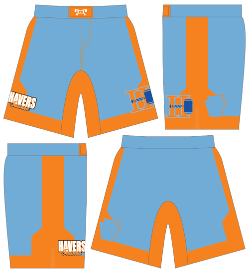 HAVERS TRAINED Custom Fight Shorts 2024