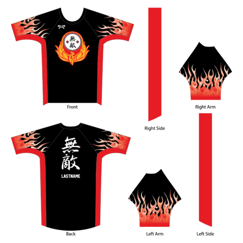 Phoenix Martial Arts With Logo On Chest Compression Shirt