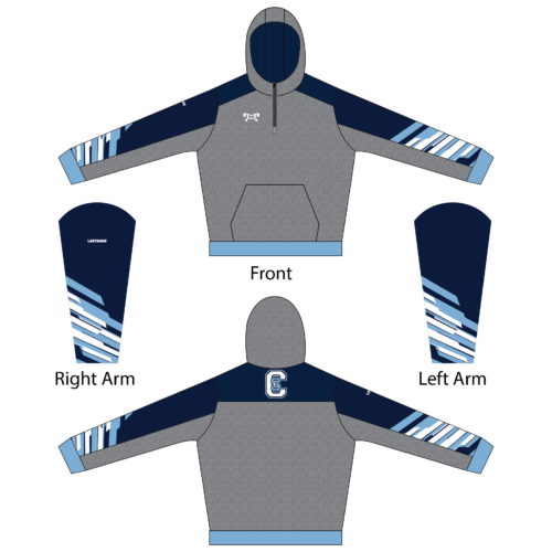 Coral Springs Charter Custom Quarter Zip Hoodie