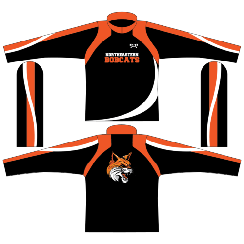 Northeastern Bobcats Custom Quarter Zip 2024