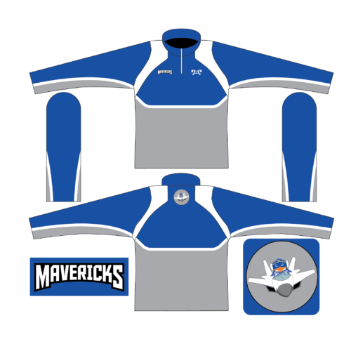 Mavericks Wrestling Quarter Zip