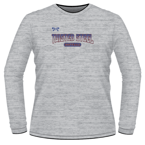 SOFTBALL- Twisted Steel Custom Sublimated Decal Long Sleeve