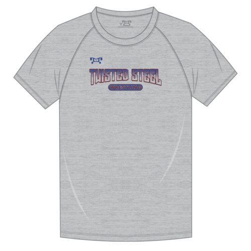 WRESTLING- Twisted Steel Custom Sublimated Decal T Shirt