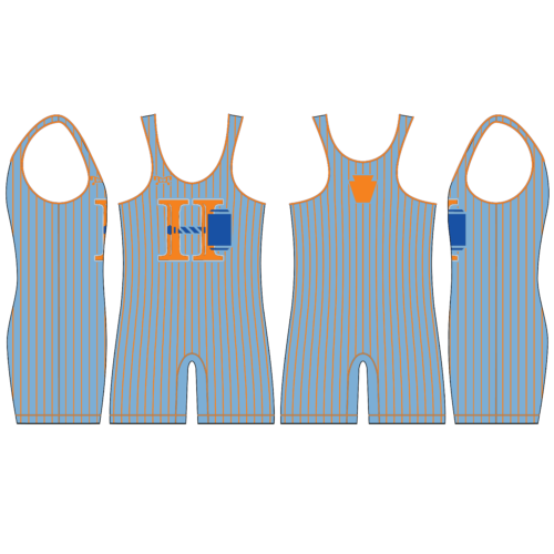 HAVERS TRAINED Custom PIN STRIPED Singlet 2024