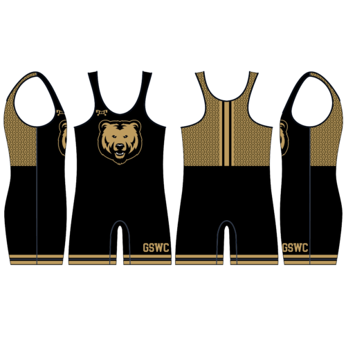 Golden State Wrestling Club Custom Singlet