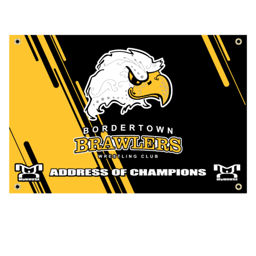 Bordertown Brawlers Custom Team Banner