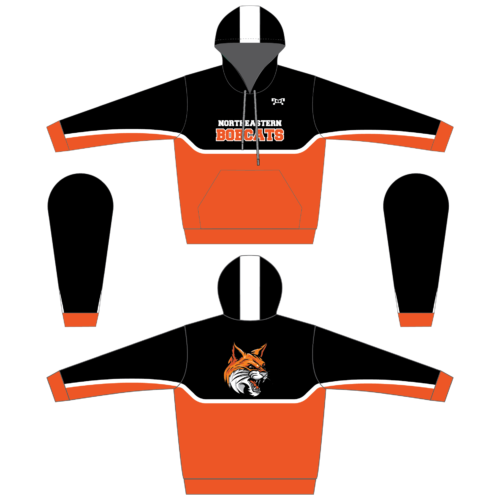 Northeastern Bobcats Sublimated Hoodie 2024