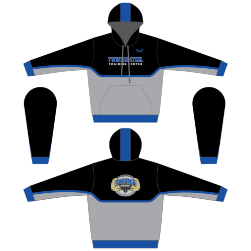 Twisted Steel  Sublimated  Hoodie