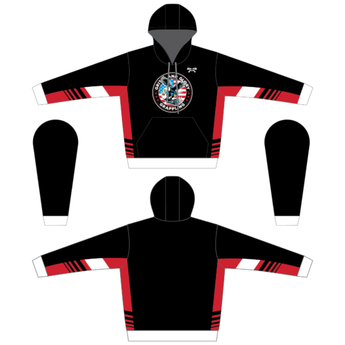 Grit and Glory Grappling Sublimated Custom Hoodie