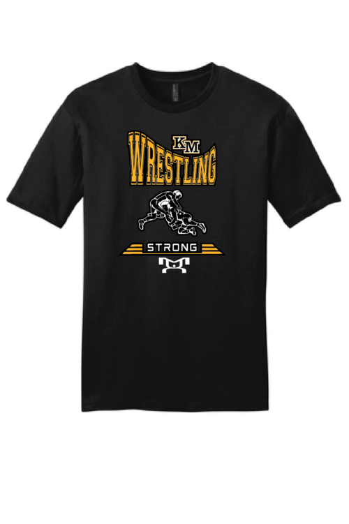 Kings Mountain Custom Black Heatpress T-Shirt