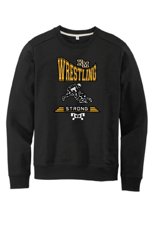 Kings Mountain Heat Press Black Crewneck