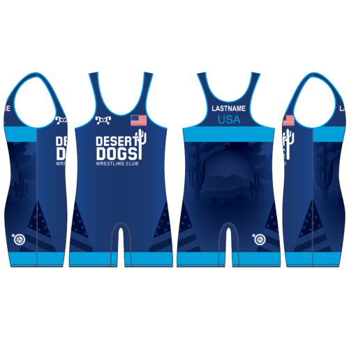 Desert Dog Blue Singlet 2024