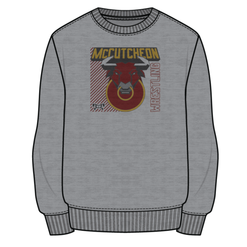 McCutcheon Sublimated Decal Grey Crewneck