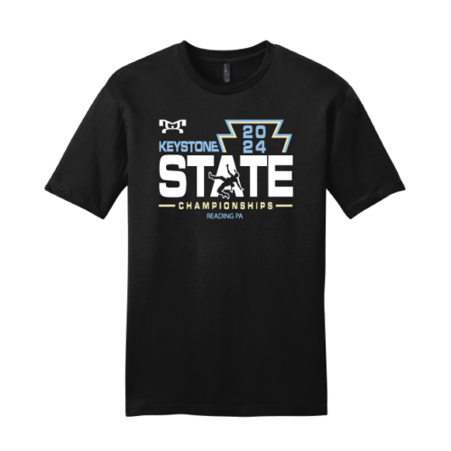 KEYSTONE STATE CHAMPIONSHIP 2024 Black GIRLS State Custom Heatpress T shirt