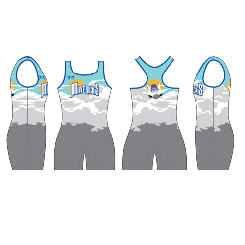 Mavericks Cloud Custom Women's Singlet