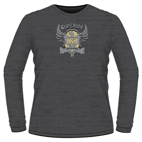 Superior Wrestling Academy Custom Heat Press Long Sleeve