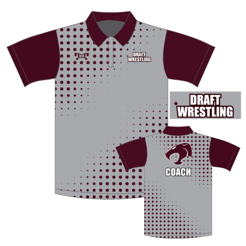 Thunder Cat Wrestling MEN'S Custom Polo