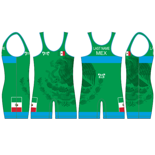 Mexico International Blue Singlet (Pre-Order)
