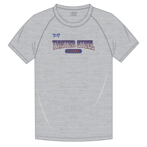 SOCCER- Twisted Steel Custom Sublimated Decal T Shirt
