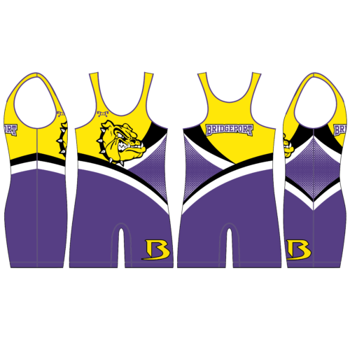 Bridgeport Classic Gold & Purple Singlet