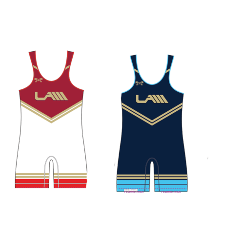 Lancaster Alliance Wrestling Custom Freestyle Men's Singlet Combo 2024