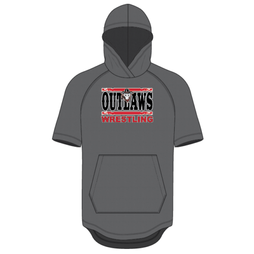 PA Outlaws Wrestling Club Short Sleeve Hoodie 2024