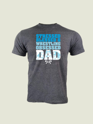 wrestling dad t shirt