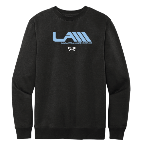 Lancaster Alliance Wrestling Custom Black Crew-Neck 2024