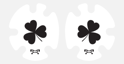 Midnight Clover Headgear Decal