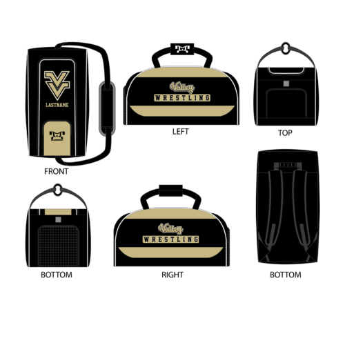 Valley High School Custom Conversion Duffel Bag