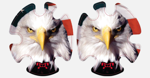 Patriot Eagle Headgear Decal