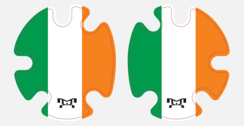 Irish Flag Headgear Decal