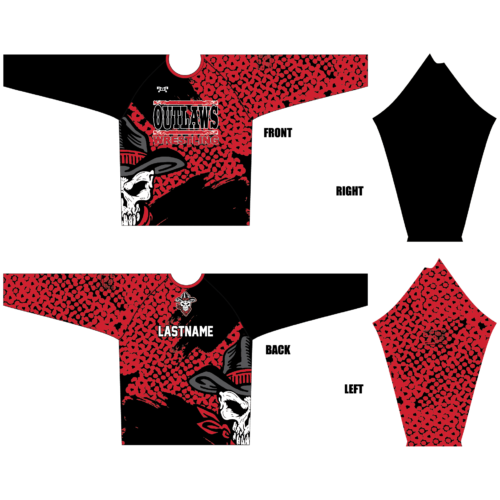 PA Outlaws Wrestling Club Long Sleeve Dri-Fit