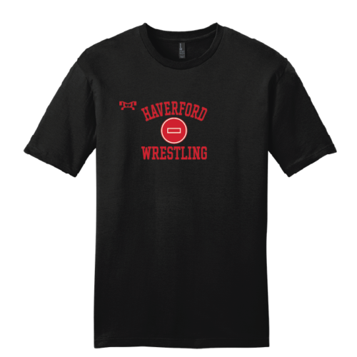 Haverford Black Custom Heat Press T Shirt 2024