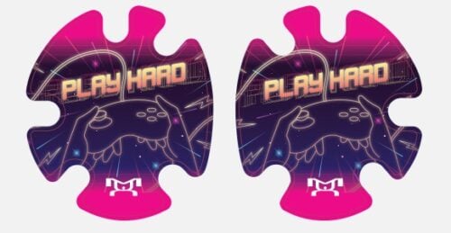 Play Hard Decal Headgear Decal