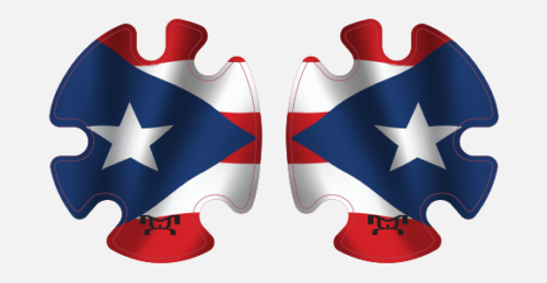 Puerto Rico Headgear Decal