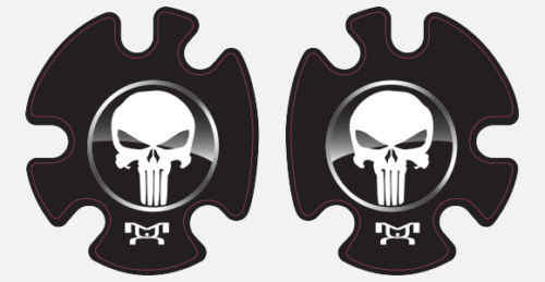 Punisher Headgear Decal