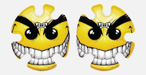 Smiley Headgear Decal