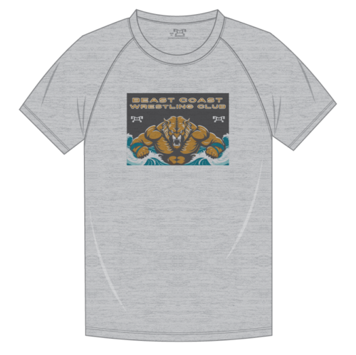 Beast Coast Wrestling Club Custom Sublimated Decal T Shirt
