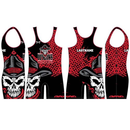 PA Outlaws Wrestling Club Singlet 2024