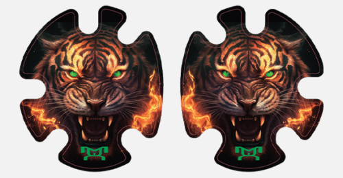 Tiger Headgear Decal