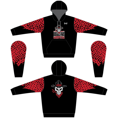 PA Outlaws Wrestling Club Sublimated Custom Hoodie 2024