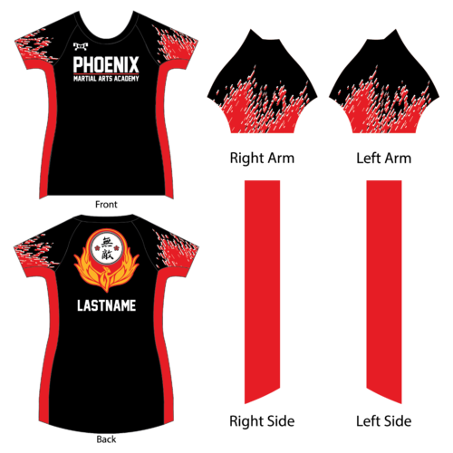 Phoenix Martial Arts Custom Womens Compression Shirt 2024