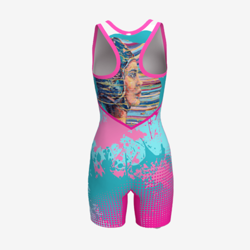 wrestle like a girl singlet