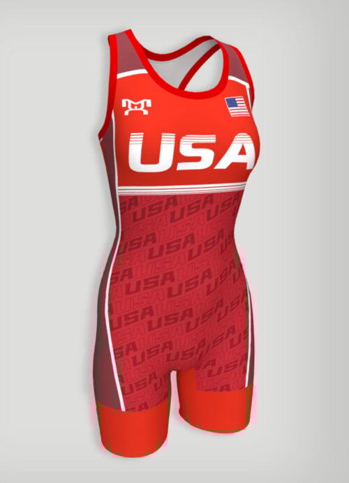 Women's USA Mettle Freestyle - Red