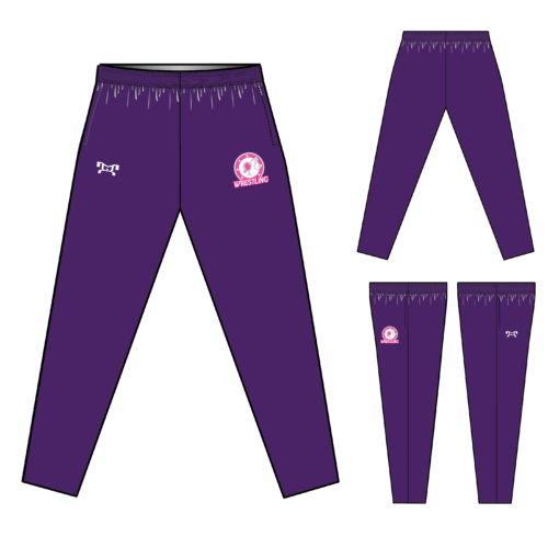 Corry Girls Wrestling Sublimated Tapered Pants W/ Zipper 2024