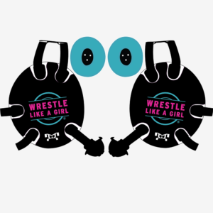 wrestle like a girl head gear cover