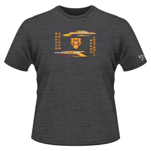 Barron Golden Bears Football Custom Heat Press T Shirt